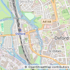 Map of Oxford