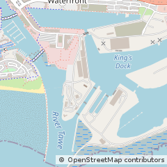 Map of Swansea, West Glamorgan