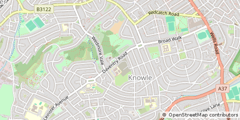 Map of Bristol