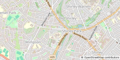 Map of Southampton