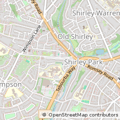Map of Southampton