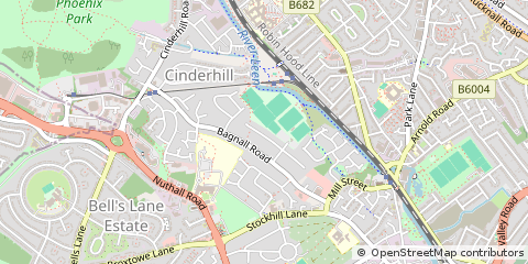 Map of Nottingham