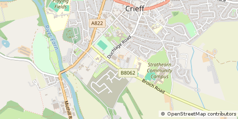 Map of Crieff