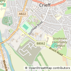 Map of Crieff