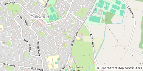 Map of Derby