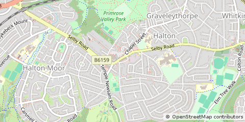 Map of Leeds