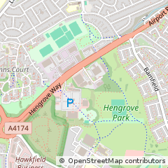 Map of Hengrove, Bristol