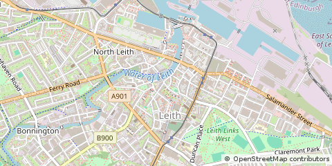 Map of Edinburgh