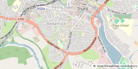 Map of Truro