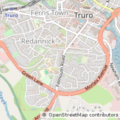 Map of Truro