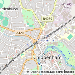 Map of Chippenham