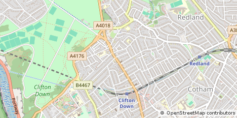 Map of Bristol
