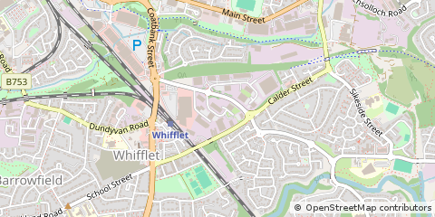 Map of Coatbridge