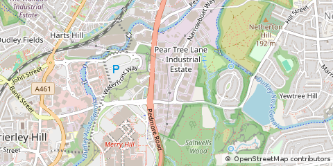 Map of Brierley Hill