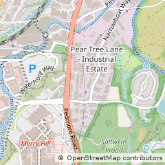 Map of Brierley Hill
