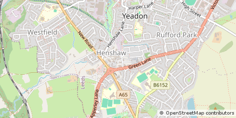 Map of Rawdon, Leeds
