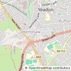 Map of Rawdon, Leeds