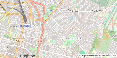 Map of Brighton, East Sussex