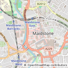 Map of Maidstone
