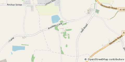 Map of Smallburgh, Norfolk