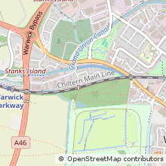 Map of Warwick