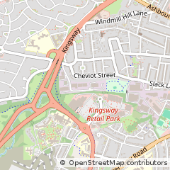 Map of Derby, Derbyshire