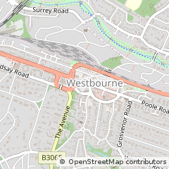 Map of Bournemouth