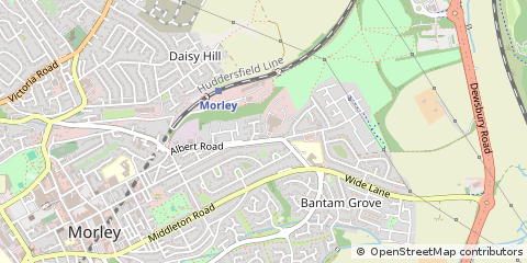 Map of Leeds