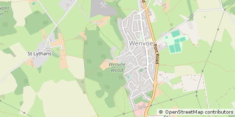 Map of Cardiff, Vale of Glamorgan