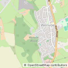 Map of Cardiff, Vale of Glamorgan