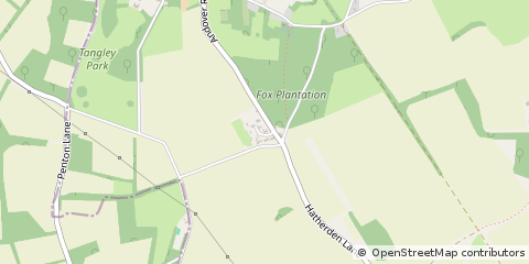Map of Andover, Hampshire