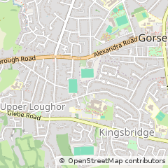 Map of Loughor, Swansea