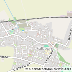 Map of Cambridge, Cambs