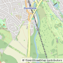 Map of Dunblane