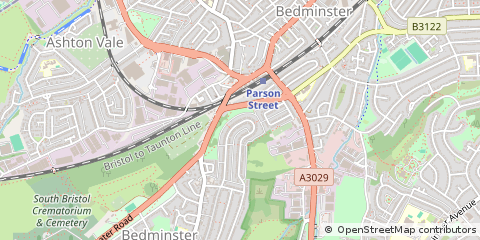 Map of Bristol