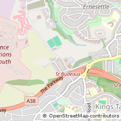 Map of Plymouth, Devon