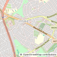 Map of Sheffield