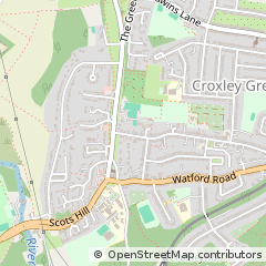 Map of Rickmansworth, Hertfordshire