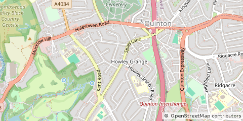 Map of Halesowen