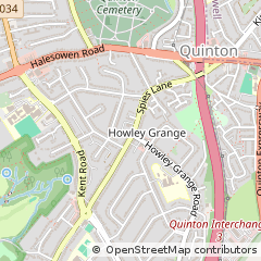 Map of Halesowen