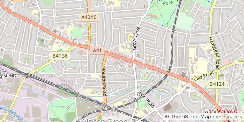 Map of Birmingham