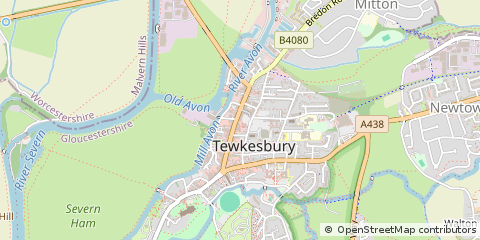 Map of Gloucestershire