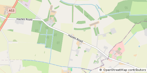 Map of Shrewsbury, Shropshire