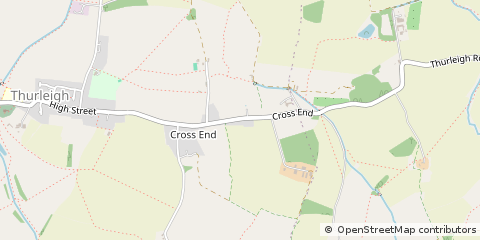 Map of Bedford, Bedfordshire