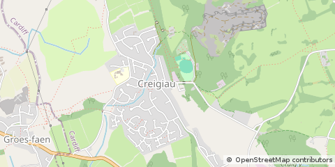 Map of Cardiff