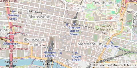 Map of Glasgow