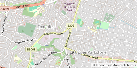 Map of Poole