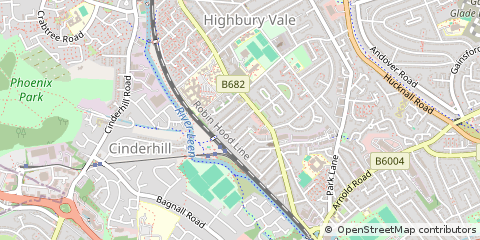 Map of Nottingham