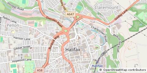Map of Halifax