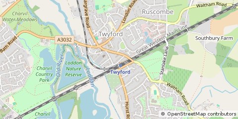 Map of Reading